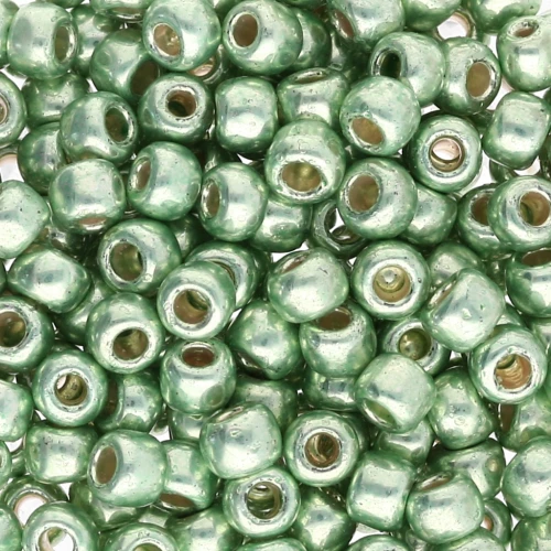 Rocaille Toho 6/0 TO6RPF560 - PF Galvanized Sea Foam x8g