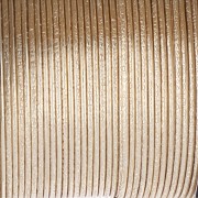 Fil de cuivre rond martelé 0.81mm semi dur - Doré anti-ternissement x13.7m