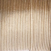 Fil de cuivre rond martelé 0.81mm semi dur - Doré anti-ternissement x13.7m