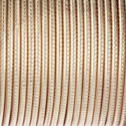 Fil de cuivre rond torsadé 1.29 mm semi dur - Doré anti-ternissement x7.3m