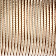 Fil de cuivre rond torsadé 1.29 mm semi dur - Doré anti-ternissement x7.3m