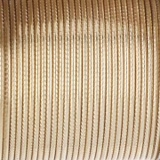 Fil de cuivre rond torsadé 1.02 mm semi dur - Doré anti-ternissement x9.1m