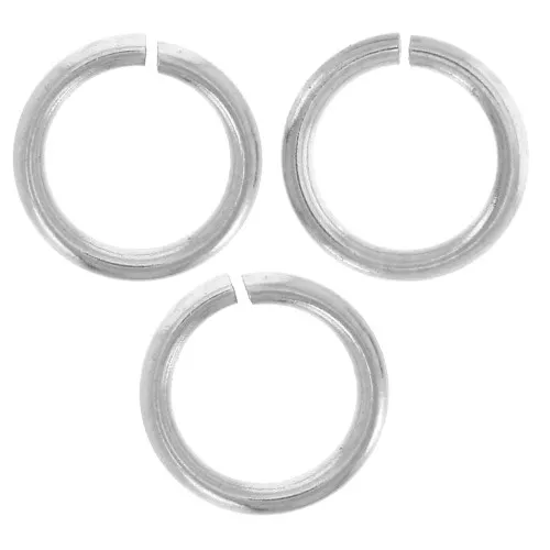 Anneaux ouverts 5x0.7 mm - Acier inoxydable 316L x50