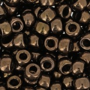 Perles de rocailles Matubo 7/0 - 3.5 mm Dark Bronze x10g