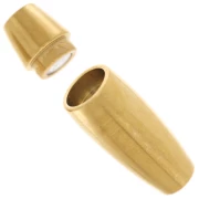 Fermoir aimanté pour cordon 3 mm - Acier inoxydable 316 Doré x1