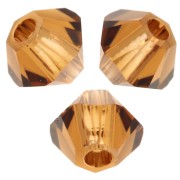 Toupies en cristal Swarovski 5328 3 mm - Reinvented Smoked Topaz x50