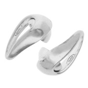 Fermoir goutte aimanté 17x7 mm - Argent 925 x1