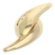 Fermoir goutte aimanté 17x7 mm - Argent 925 Doré à l'or fin x1|raw }}