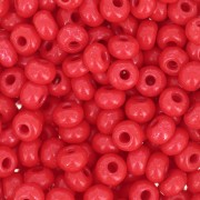 Perles rocailles Preciosa  6/0 4 mm - Terra Intensive - Red x20g