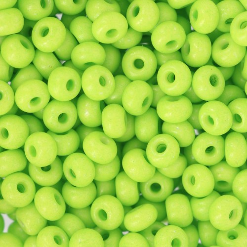 Preciosa Perles rocailles 6/0 4 mm - Terra Intensive - Green x20g