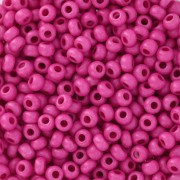 Perles rocailles Preciosa  8/0 - 3 mm - Terra Intensive - Fuchsia Mat x20g