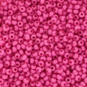 Perles rocailles Preciosa 11/0 2 mm - Terra Intensive - Pink x20g