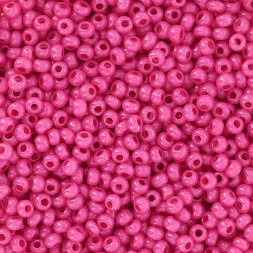 Perles rocailles Preciosa 11/0 2 mm - Terra Intensive - Pink x20g