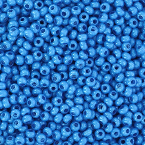 Perles rocailles Preciosa 11/0 2 mm - Terra Intensive - Blue x20g