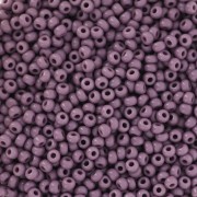 Perles rocailles Preciosa 11/0 2 mm - Opaque Lilas x20g