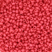Perles rocailles Preciosa 11/0 2 mm - Terra Intensive - Red Mat x20g