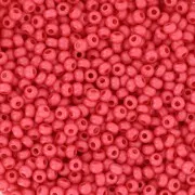 Perles rocailles Preciosa 11/0 2 mm - Terra Intensive - Red Mat x20g