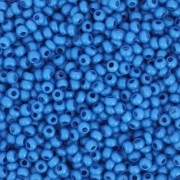 Perles rocailles Preciosa 11/0 2 mm - Terra Intensive - Blue Mat x20g