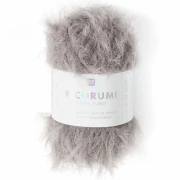 Fil fausse fourrure Ricorumi Furry Furry par Rico Design Amigurumi - Bois 009 x25g