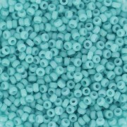 Rocaille Miyuki Duracoat 15/0 4478 - Dyed Opaque Nile Blue x8g|raw }}