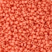 Perles rocailles Preciosa 11/0 2 mm - Terra Intensive - Orange Mat x20g