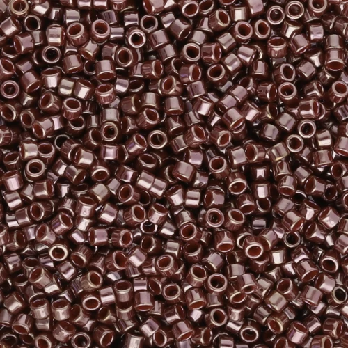 Toho Aiko 11/0 1.6 mm TA01460 - Opaque Brown Gold Luster x4g