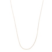 Tour de cou maille Forçat 0.8 mm pour Miyuki Delica 11/0 - Doré à l'or fin x46cm