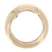 Fermoir rond mousqueton 10 mm - Gold Filled x1|raw }}