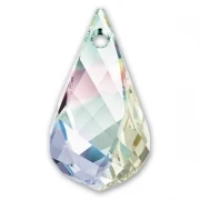 Goutte Helix Swarovski 6020 18 mm - Crystal AB x36