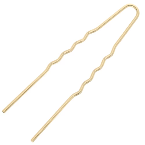 Epingle à cheveux 64 mm - Doré x1