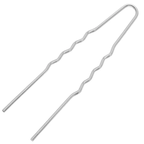 Epingle à cheveux 64 mm - Argenté x1