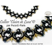 Perles en verre Samos® par Puca® 5x7 mm - Vogue Rose Nude Mat x10g