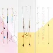 Assortiment de perles rondelles Heishi en caoutchouc Made by Me 6 mm Artisan