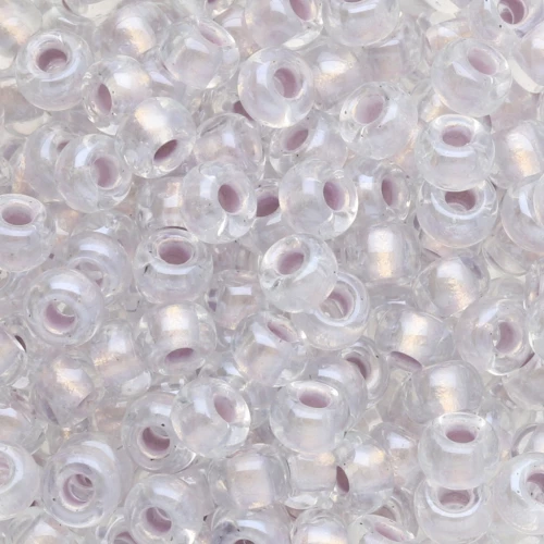 Rocaille Miyuki 6/0 4613 - Pearlized Effect Silver x8g