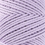 Bobine de cordon en coton pour macramé 2 mm - Mauve x100m