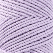 Bobine de cordon en coton pour macramé 2 mm - Mauve x100m