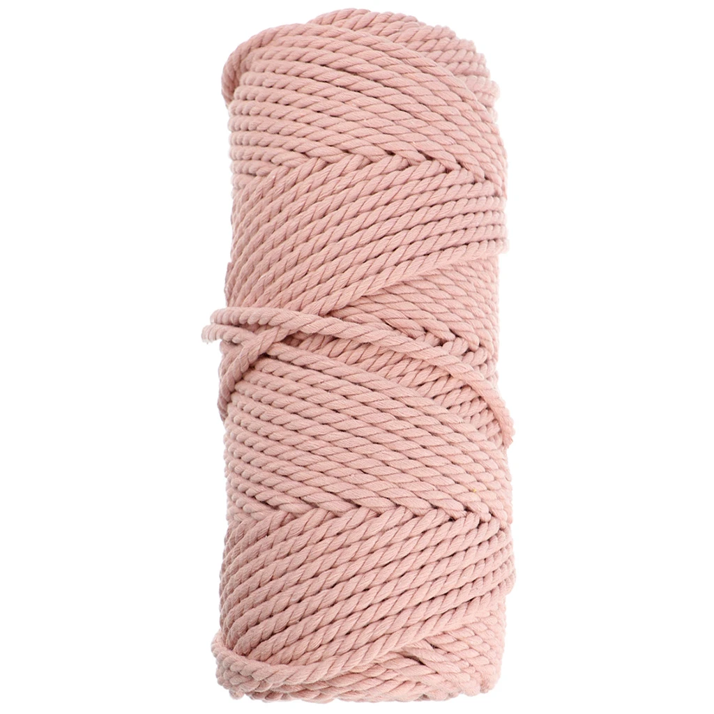 Fil Corde Coton Ciré 3mm - Gris Clair Perle - 3 Mètres - Réf. 87411400228 - Neuf