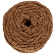 Bobine de cordon en coton pour macramé Cotton Air 5 mm - Mocca x50m|raw }}