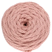 Nude - Bobine de cordon en coton pour macramé Cotton Air 5 mm - Nude x50m Bobine de cordon en coton pour macramé Cotton Air 5 mm - Nude x50m