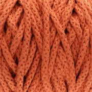 Bobine de cordon en coton pour macramé Cotton Air 5 mm - Terracotta x50m