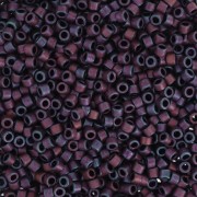Miyuki Delica 11/0 DB0312 - Dark Raspberry Iris Metallic Mat x100g