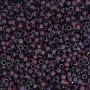 Miyuki Delica 11/0 DB0312 - Dark Raspberry Iris Metallic Mat x100g