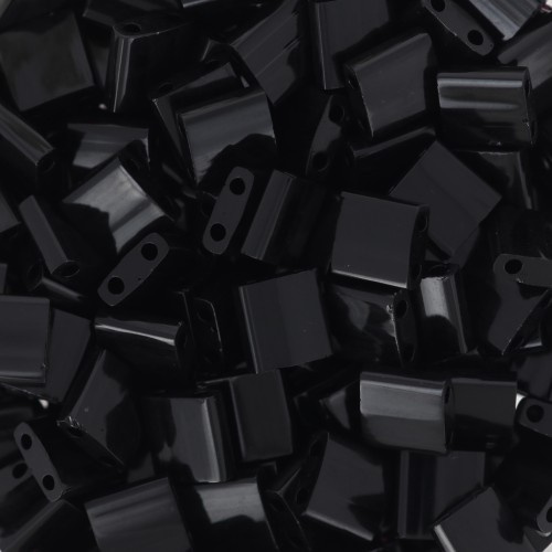 Miyuki Tila Beads 5x5x1.9 mm TL-401 - Black x100g