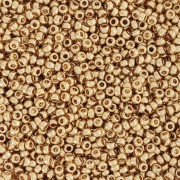 Rocaille Miyuki 15/0 193 - 24kt Gold Light Plated x50g