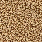 Rocaille Miyuki 15/0 193 - 24kt Gold Light Plated x50g