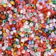 Preciosa Perles rocailles 11/0 2 mm - Mix Multicolore x20g