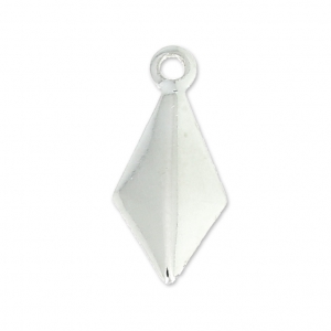 Breloques losange 12x5.6 mm en Argent 925 x4
