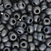 Rocaille Miyuki 6/0 2002 - Silver Gray Metallic Mat x8g|raw }}