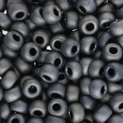 Rocaille Miyuki 6/0 2002 - Silver Gray Metallic Mat x8g