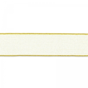 Ruban Organza 6 mm Doré x 1m